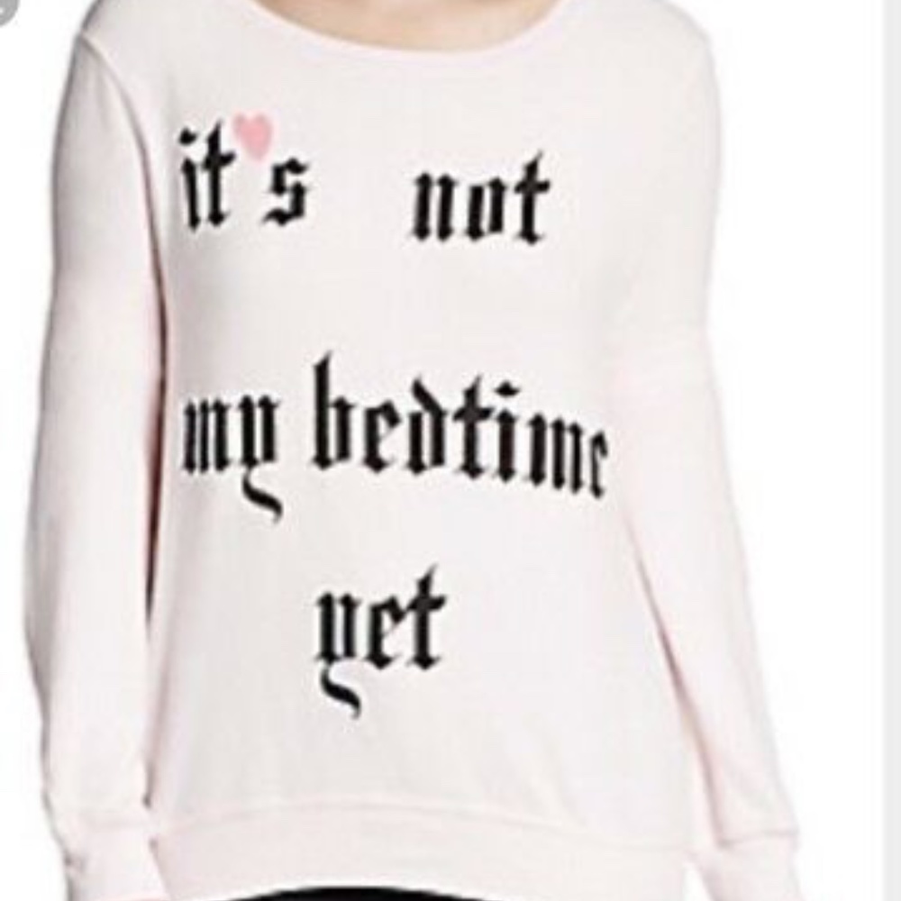 Wildfox, its not my bedtime sweater